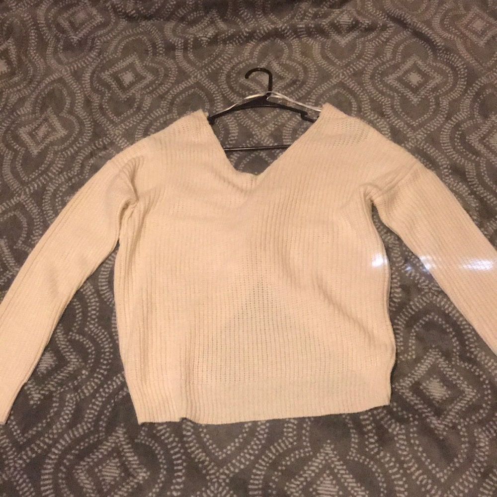 White sweater